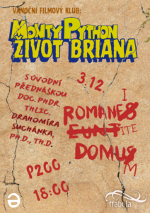 filmáč ŽIVOT BRIANA plakát
