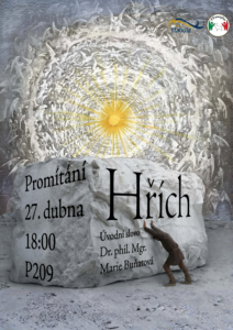 hřích plakát